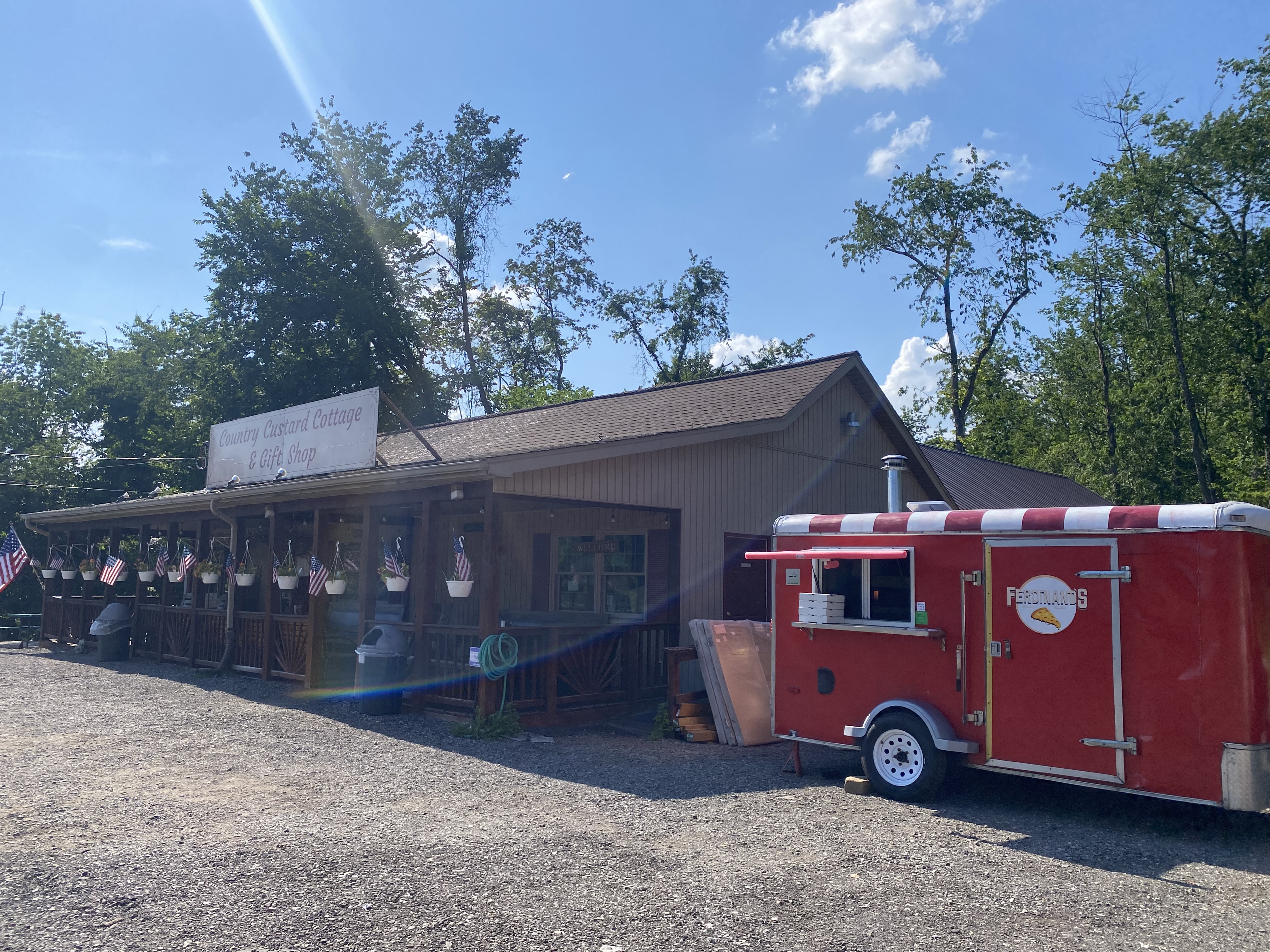 Pizza Trailer Setup